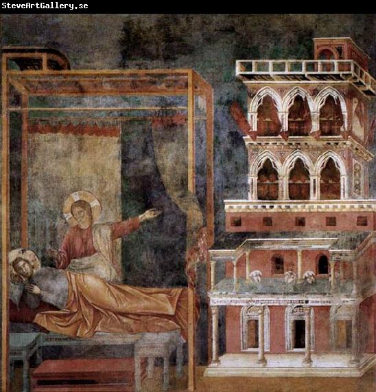 GIOTTO di Bondone Dream of the Palace